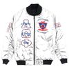Custom Alpha Omega Phi (White) Bomber Jackets, African Bomber Jacket For Men Women