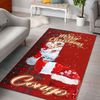 Republic Of The Congo Area Rug Santa Claus Merry Christmas You can Personalize Custom Text, Africa Area Rugs For Home