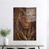 Ethnic Woman Glass Printing,Wall Art,Abstract Glass Wall Art,African Woman,Mural Art,Glass Art,Woman Glass,African Glass Wall,.jpg