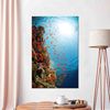 Underwater Shot Art, Fish Wall Decor, Sea Landscape Art, Animal Wall Art, Framed Wall Art, Tempered Glass, 3D Canvas, Gifts, Home Decor Art,.jpg