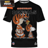 Cincinnati Bengals Charlie Brown and Snoopy Game Day T-Shirt, Bengals Fan Gifts - Best Personalized Gift & Unique Gifts Idea.jpg