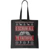 O Scrum All Ye Faithful Ugly Christmas Sweater Tote Bag.jpg