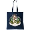 Cannabis Lady Smoking Pot Tote Bag.jpg