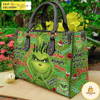 Grinch Christmas Leather Bag,Grinch Lover_s Handbag.jpg