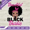 Beautiful Black Barbie SVG, Afro Black Barbie SVG, Barbie Movie SVG.jpg