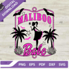 Halloween Maliboo Barbie SVG, Barbie Pink Movie SVG, Barbie Cowgirl SVG, Western Barbie SVG PNG.jpg