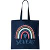 7th Birthday Rainbow Seven Year Old Cute Tote Bag.jpg