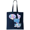 EGGS-Cellent! Cute Easter T-Rex Tote Bag.jpg