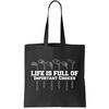 Golf Life Is Full Of Important Choices Funny Golfing Tote Bag.jpg