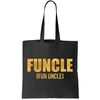 Limited Edition FUNCLE Fun Uncle Gold Print Tote Bag.jpg