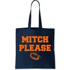 Mitch Please Football Logo Tote Bag.jpg