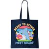 Ready To Attack First Grade Funny Shark Tote Bag.jpg