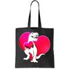 Tyrannosaurus Rex Valentine Heart Dinosaur Tote Bag.jpg