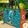 Miami Dolphins NFL Jack Skellington Women Leather Bag.jpg