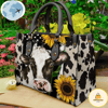 Cow Sunflower Leather Women Handbags.jpg