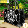Wicca Leather Bag Wicca Star Handbag, Wicca Handbag, Custom Leather Bag, Woman Handbag.jpg