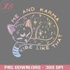 KL020124397-Me And Karma Vibe Like That Karma Cat Lovers Anime Cowboy Bebop download PNG.jpg