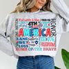 America PNG, 4th of July PNG, Digital Download, Bright Doodle, Dalmatian Dots, Independence Day png, Mom Shirt Design, 1776 USA Flag Png.jpg