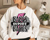Babes Support Babes Png, Retro Small Business Png, Checkered Babes Support Png, Motivational Png, Positive Quote Png, Self Love Png.jpg