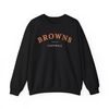 Cleveland Browns Comfort+ Premium Crewneck Sweatshirt, vintage, retro, men, women, cozy, comfy, gift.jpg