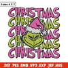 Chrismas Grinch Embroidery Design, Grinch Embroidery, Embroidery File, Chrismas Embroidery, Anime shirt,Digital download.jpg