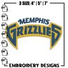 Memphis Grizzlies logo embroidery design, NBA embroidery, Sport embroidery,Embroidery design, Logo sport embroidery.jpg