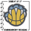 Memphis Grizzlies logo embroidery design, NBA embroidery, Sport embroidery,Embroidery design,Logo sport embroidery..jpg
