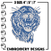 Memphis Tigers logo embroidery design, Logo embroidery, Sport embroidery, logo sport embroidery, Embroidery design.jpg