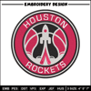 Houston Rockets logo embroidery design, NBA embroidery, Sport embroidery,Embroidery design, Logo sport embroidery..jpg