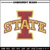 Iowa State logo embroidery design, NCAA embroidery, Sport embroidery,Logo sport embroidery,Embroidery design.jpg