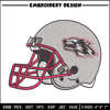 New Mexico Lobos helmet embroidery design,NCAA embroidery,Embroidery design, Logo sport embroidery, Sport embroidery..jpg