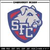 St. Francis College logo embroidery design, NCAA embroidery, Sport embroidery, logo sport embroidery, Embroidery design.jpg