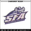 Stephen F. Austin logo embroidery design,NCAA embroidery,Sport embroidery, logo sport embroidery,Embroidery design.jpg