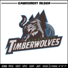 Timberwolves logo embroidery design, NBA embroidery, Sport embroidery, Embroidery design, Logo sport embroidery.jpg
