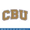 California Baptist Logo embroidery design, NCAA embroidery,Sport embroidery,logo sport embroidery,Embroidery design..jpg