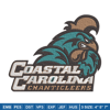 Coastal Carolina Logo embroidery design, NCAA embroidery, Sport embroidery, logo sport embroidery,Embroidery design.jpg