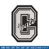 Colgate University logo embroidery design, NCAA embroidery, Embroidery design, Logo sport embroidery, Sport embroidery.jpg