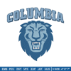 Columbia Lions logo embroidery design, NCAA embroidery, Sport embroidery, Logo sport embroidery,Embroidery design..jpg