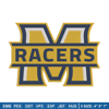 Murray State logo embroidery design, NCAA embroidery,Sport embroidery,Logo sport embroidery,Embroidery design.jpg