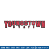 Youngstown State logo embroidery design, Logo embroidery, Sport embroidery, logo sport embroidery, Embroidery design.jpg