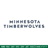 Minnesota Timberwolves logo embroidery design, NBA embroidery,Sport embroidery, Embroidery design, Logo sport embroidery.jpg