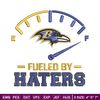 Fueled By Haters Baltimore Ravens embroidery design, Baltimore Ravens embroidery, NFL embroidery, Logo sport embroidery..jpg