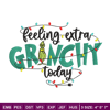 Grinchy today embroidery design,Grinch embroidery, Chrismas design, Embroidery shirt, Embroidery file, Digital download..jpg