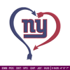 Heart New York Giants embroidery design, Giants embroidery, NFL embroidery, sport embroidery, embroidery design..jpg