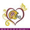 Heart Washington Redskins embroidery design,  Redskins embroidery, NFL embroidery, sport embroidery, embroidery design..jpg