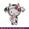 Hello kitty cow Embroidery Design, Hello kitty Embroidery, Embroidery File,Anime Embroidery,Anime shirt,Digital download.jpg