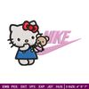 Hello kitty Nike Embroidery design, hello kitty cartoon, Embroidery, Nike design, Embroidery file, Instant download..jpg