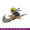 Naruto Kunai Nike Nike embroidery design, Naruto embroidery, Nike design, anime design, anime shirt, Digital download.jpg