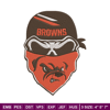Skull Cleveland Browns embroidery design, Browns embroidery, NFL embroidery, sport embroidery, embroidery design..jpg