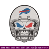 Skull Helmet Buffalo Bills embroidery design, Buffalo Bills embroidery, NFL embroidery, logo sport embroidery..jpg